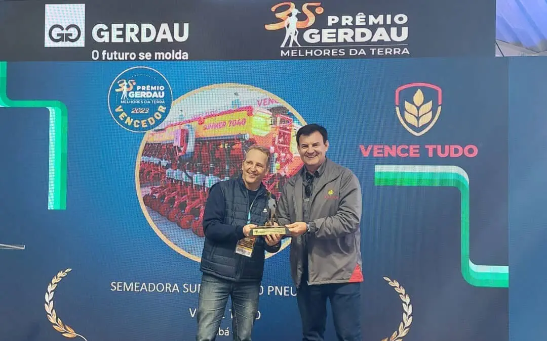 Vence Tudo recebe Prêmio Gerdau Melhores da Terra na Expointer