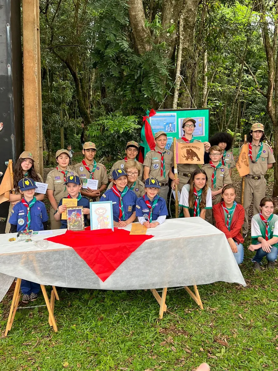 Promessa de Escoteiros e Lobinhos marca encontro junto à Sede do Grupo de Escoteiros Pitangueira do Mato de Ibirubá