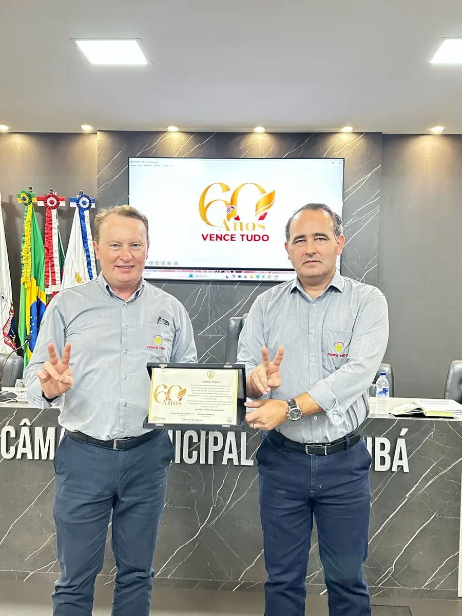 Vence Tudo recebe homenagem da Câmara Municipal de Vereadores de Ibirubá pelos 60 anos de história