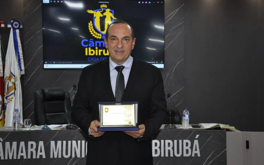 Comissário Cipriano recebe homenagem da Câmara como Policial Destaque de 2024