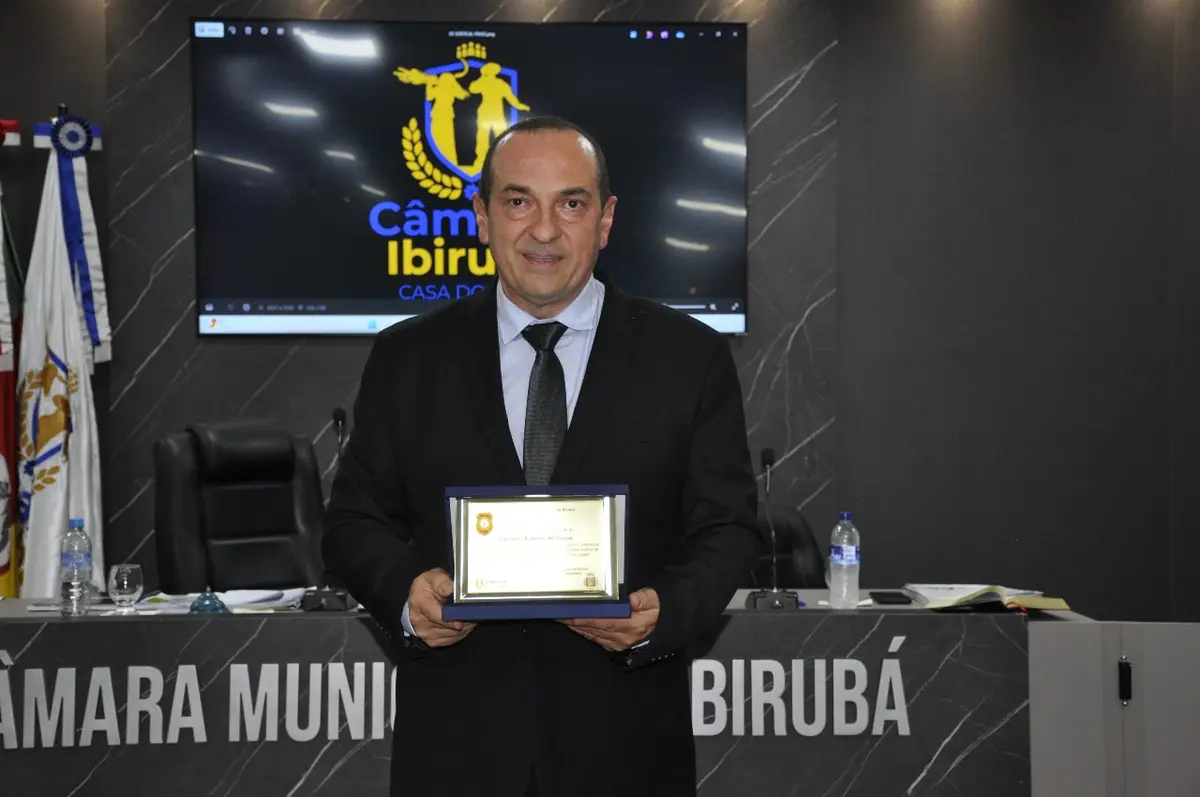 Comissário Cipriano recebe homenagem da Câmara como Policial Destaque de 2024