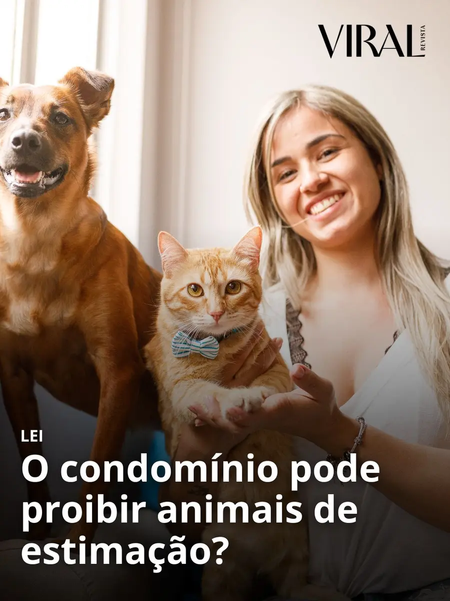 O condomínio pode proibir animais de estimação?