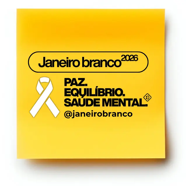 Campanha Janeiro Branco reforça a importância do cuidado com a saúde mental em 2026