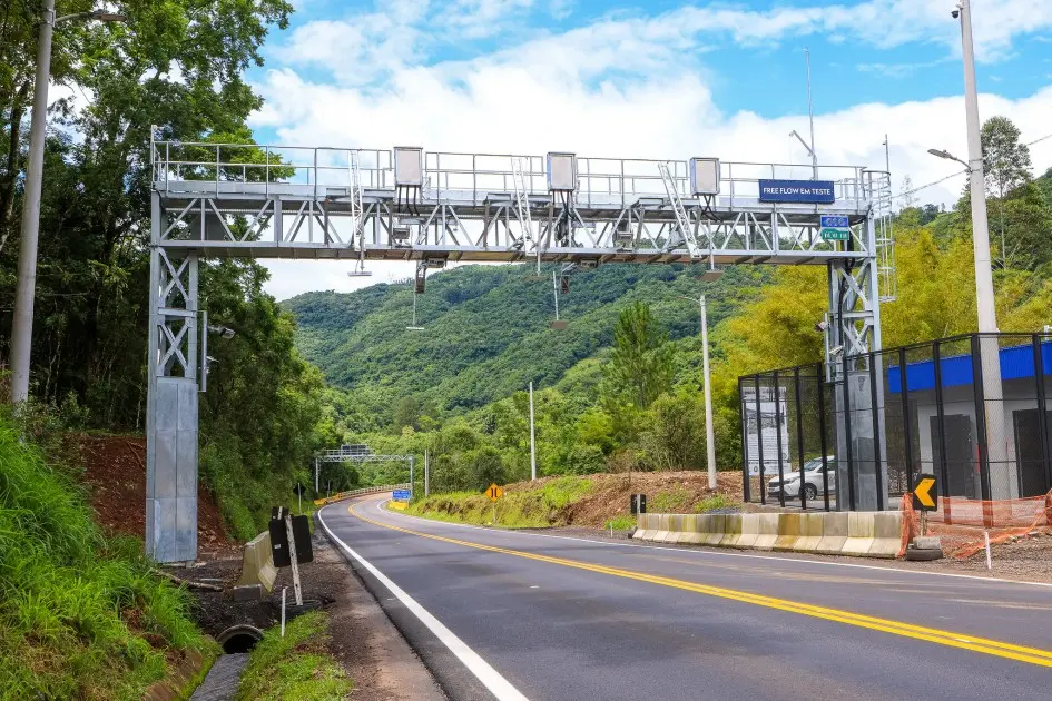 Pedágio Free Flow avança no Brasil e deve transformar cobrança nas rodovias gaúchas até 2028