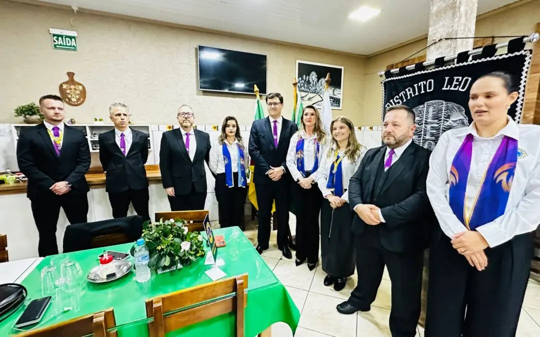 Lions Clube de Ibirubá realiza Janta Festiva e marca fundação do LEO Clube no município
