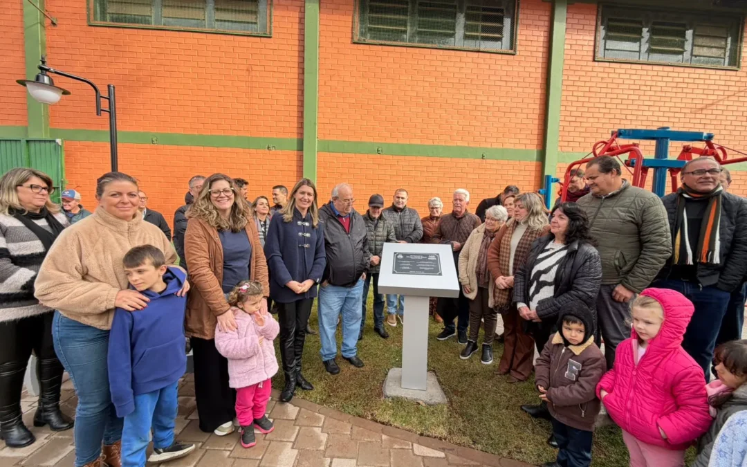 Praça Pedro Ribas é reinaugurada e ganha nova vida no Bairro Planalto em Ibirubá
