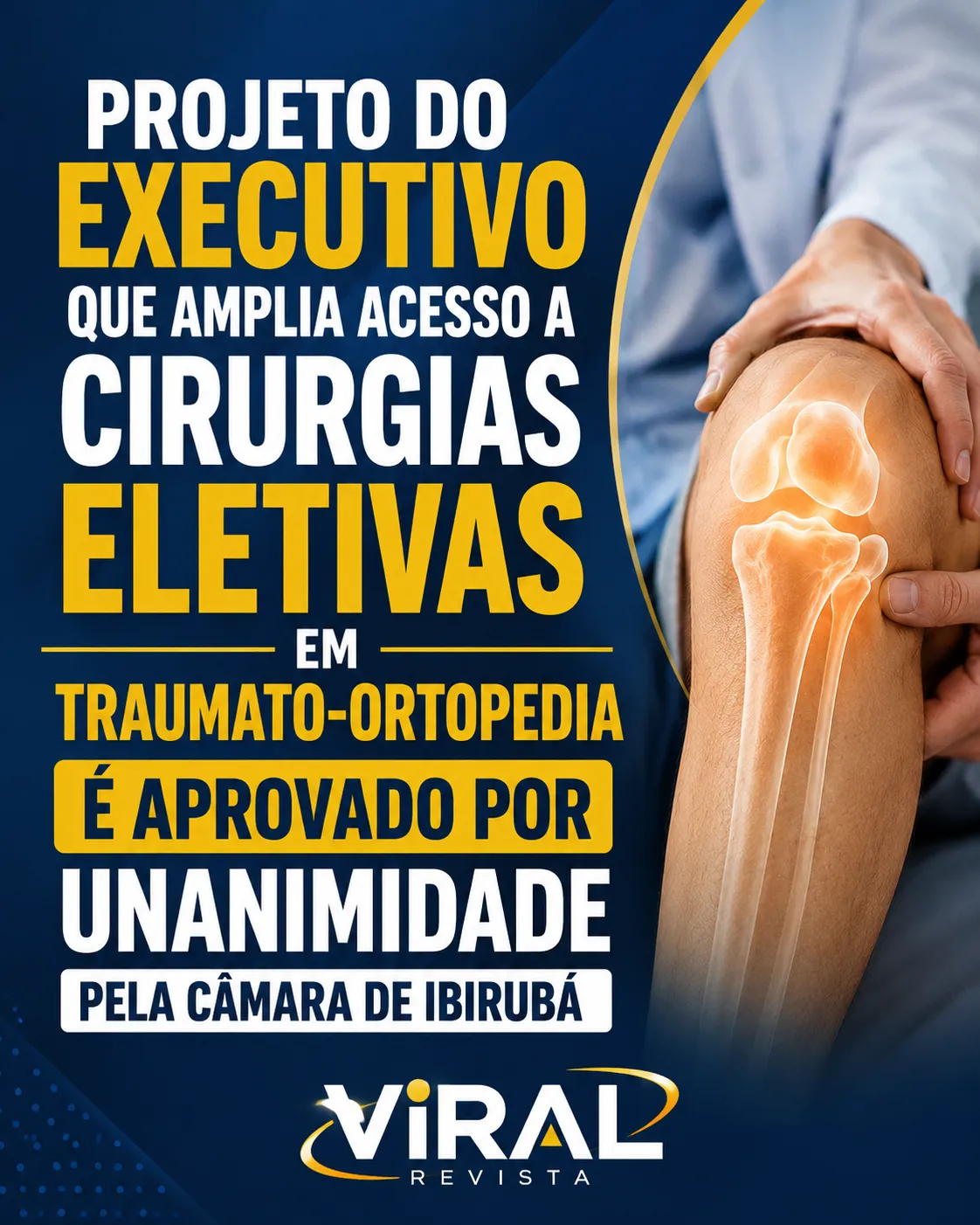 Projeto do Executivo que amplia acesso a cirurgias eletivas em traumato-ortopedia é aprovado por unanimidade pela Câmara de Ibirubá