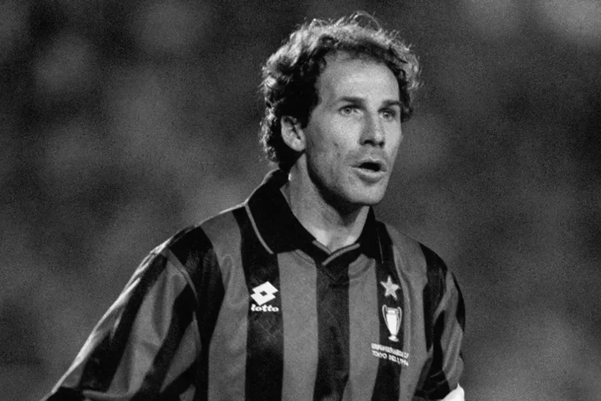 Morre Franco Baresi, ídolo histórico do Milan, aos 66 anos