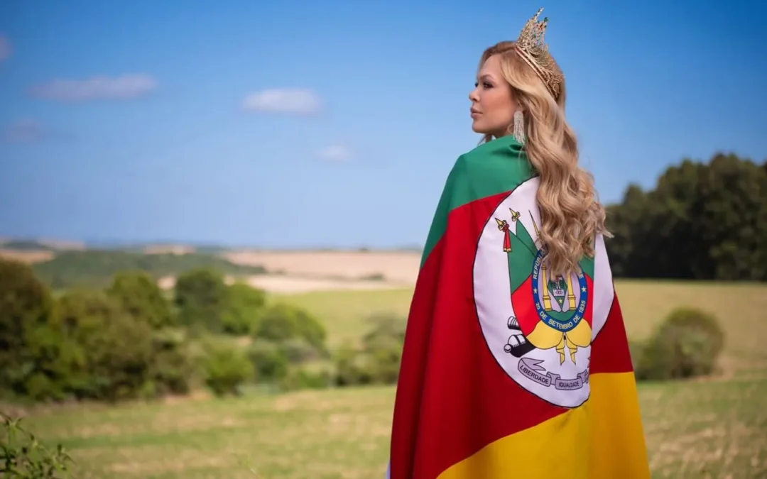 Ex-prenda de CTG e Miss Universe Rio Grande do Sul entra na reta final para representar o Estado no concurso nacional