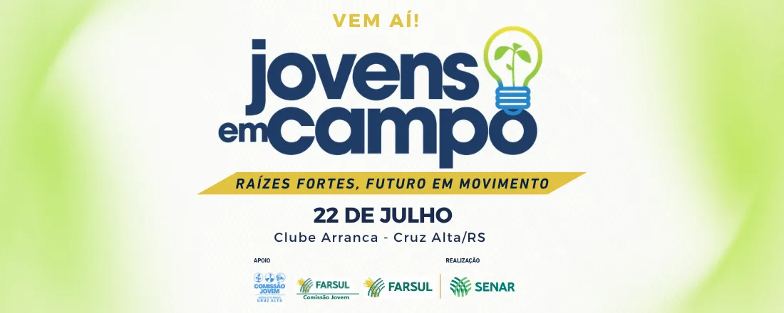 Jovens em Campo chega à 11ª edição e reúne lideranças do agro gaúcho em Cruz Alta
