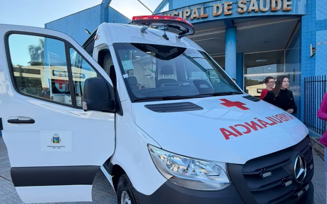 Ibirubá investe R$ 466,6 mil em nova ambulância e reforça atendimento de urgência e emergência