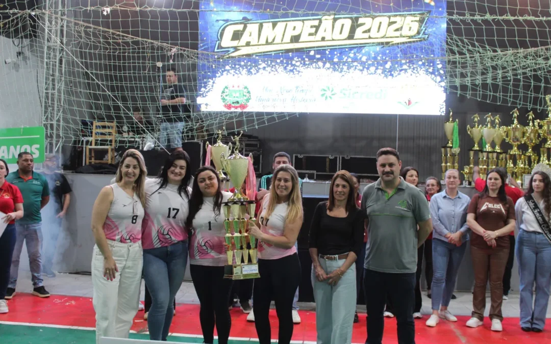 Colorado encerra Campeonato Municipal de Futsal e Vôlei 2026 com grandes decisões e ginásio lotado