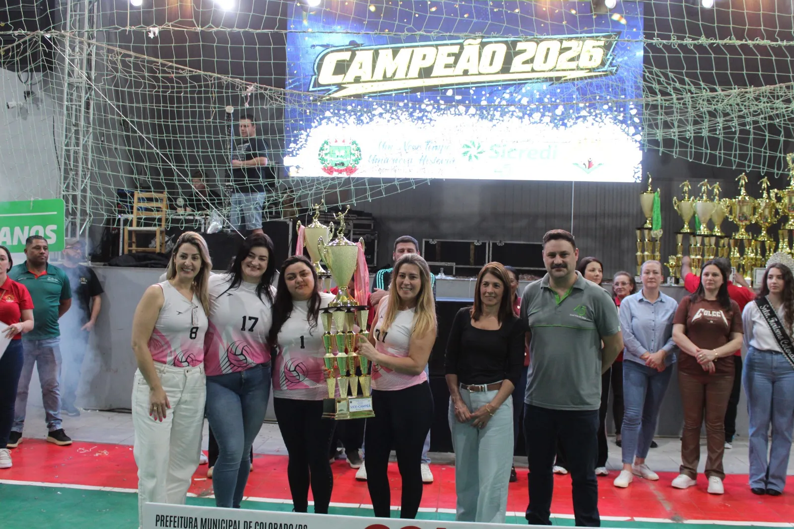 Colorado encerra Campeonato Municipal de Futsal e Vôlei 2026 com grandes decisões e ginásio lotado