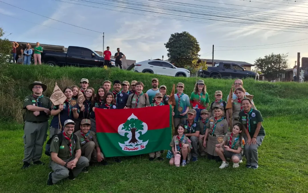 Escoteiros de Ibirubá participam da 10ª Corrida de Orientação em Carazinho