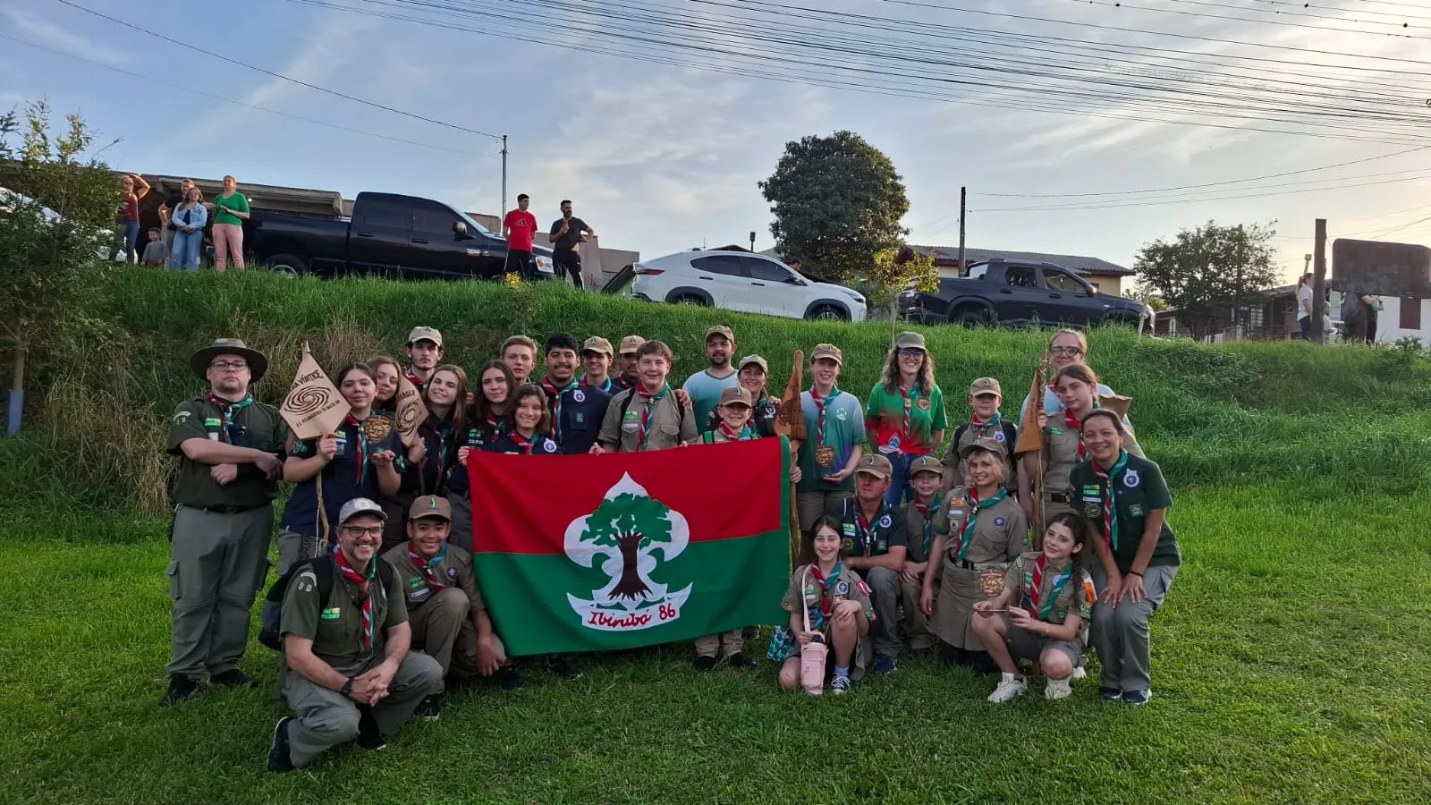 Escoteiros de Ibirubá participam da 10ª Corrida de Orientação em Carazinho