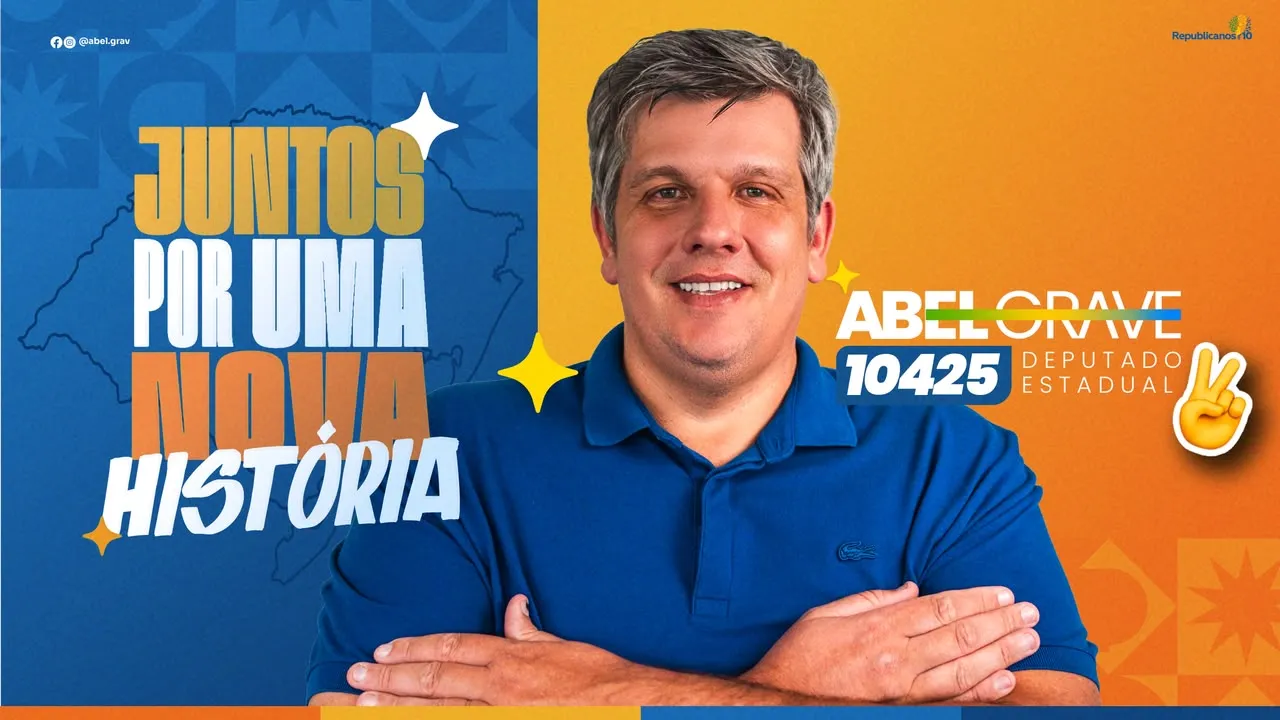 Abel Grave lança candidatura a deputado estadual e defende representação à altura da força da região