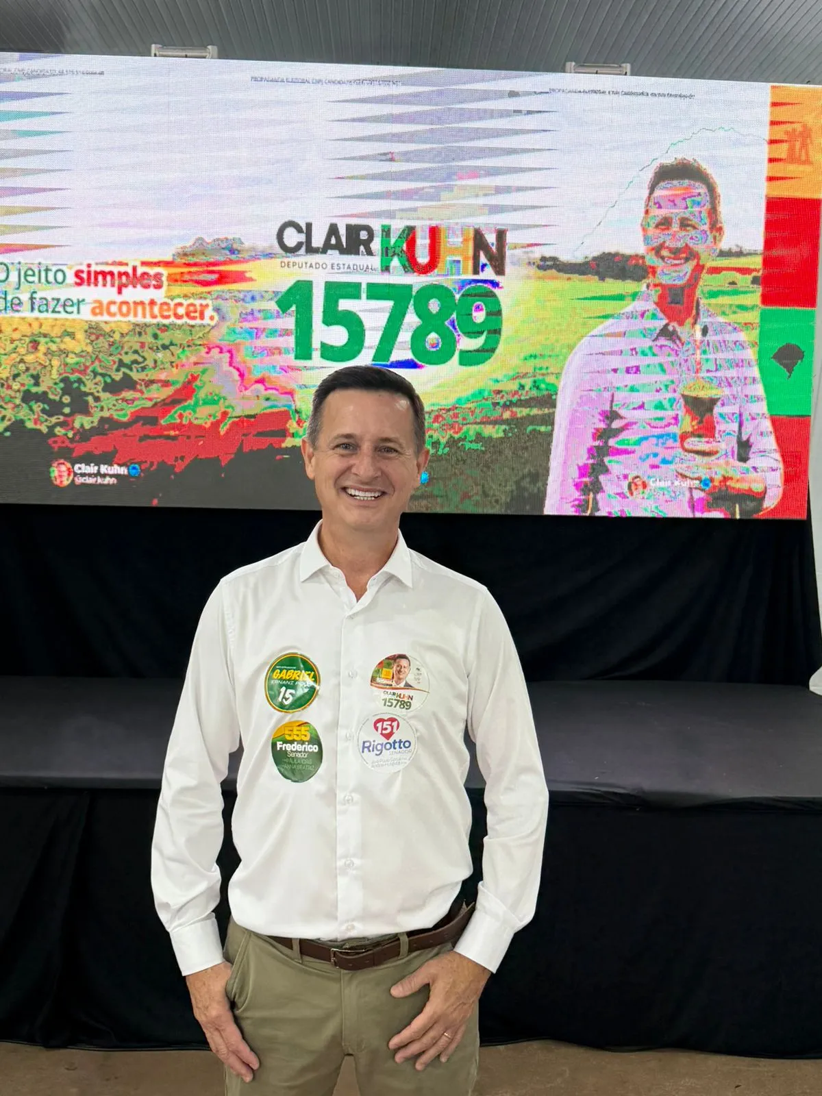 Candidatura de Clair Kuhn a deputado estadual é lançada com público de mais de 400 pessoas em Ibirubá