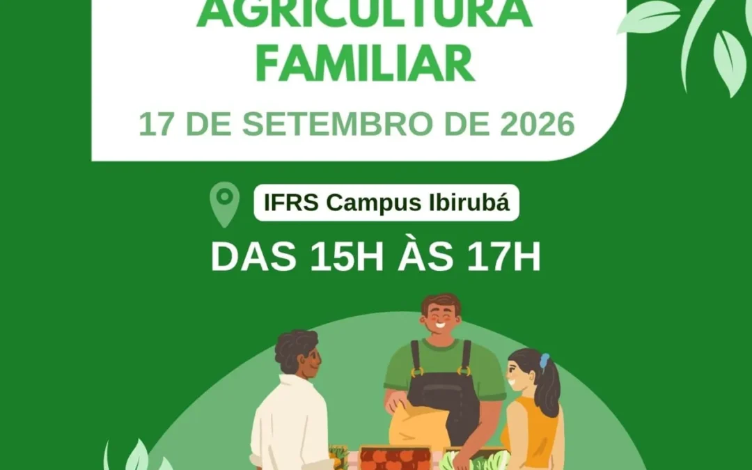 Primeira Feira da Agricultura Familiar do IFRS é sucesso e nova edição já tem data marcada