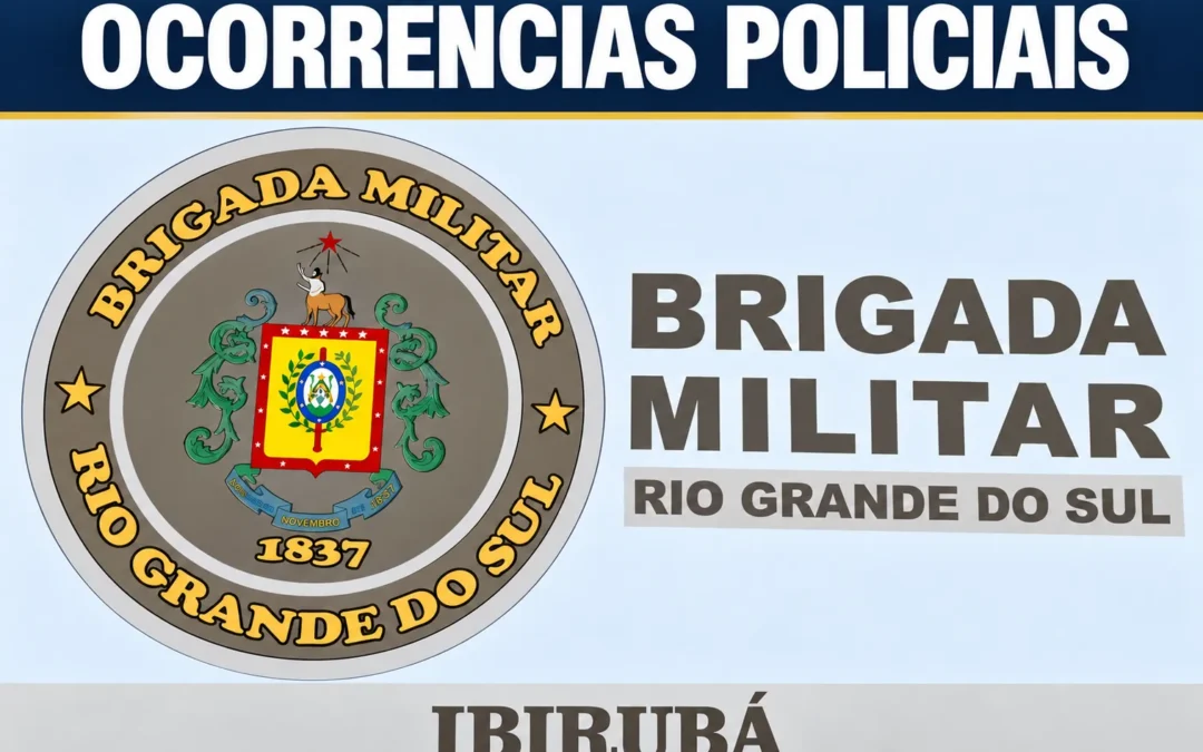 Brigada Militar registra duas ocorrências de violência doméstica em Ibirubá e uma em Sede Aurora no fim de semana