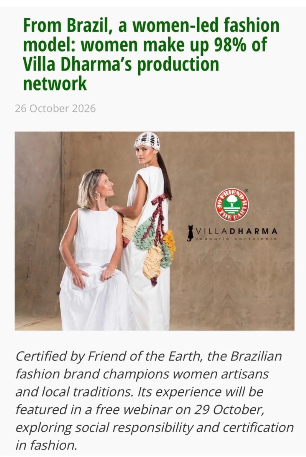 Marca da ibirubense Vanessa Stadtlober apresenta coleção em Milão pelo segundo ano consecutivo
